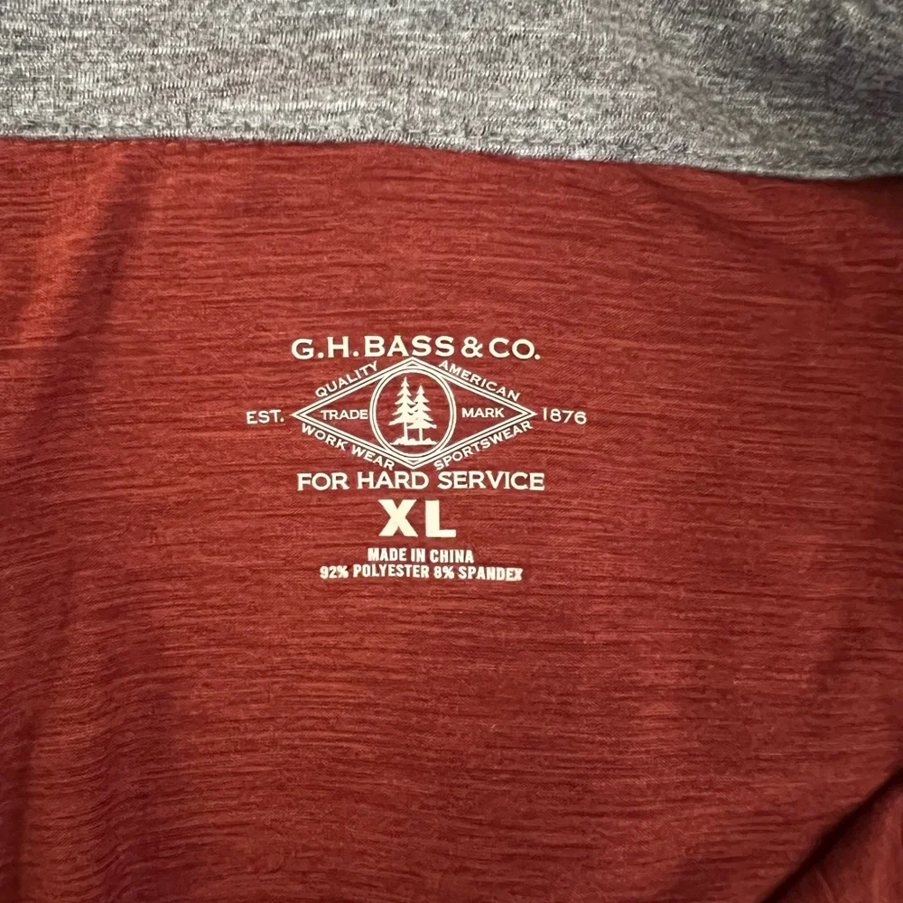 G.H. Bass & Co. Burgundy Polo Shirt - Picture 4 of 4